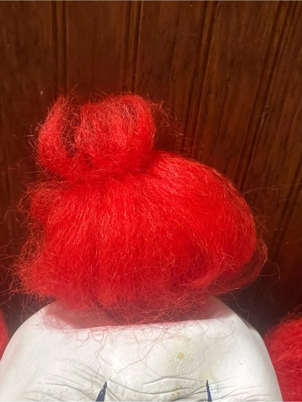 Red Clown Face Decorative Mask - Unbranded